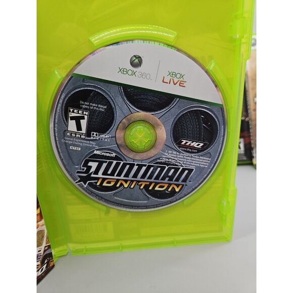 Stuntman Ignition 2007 Microsoft Xbox 360 Live Manual Included Pre Owned - Picture 6 of 9